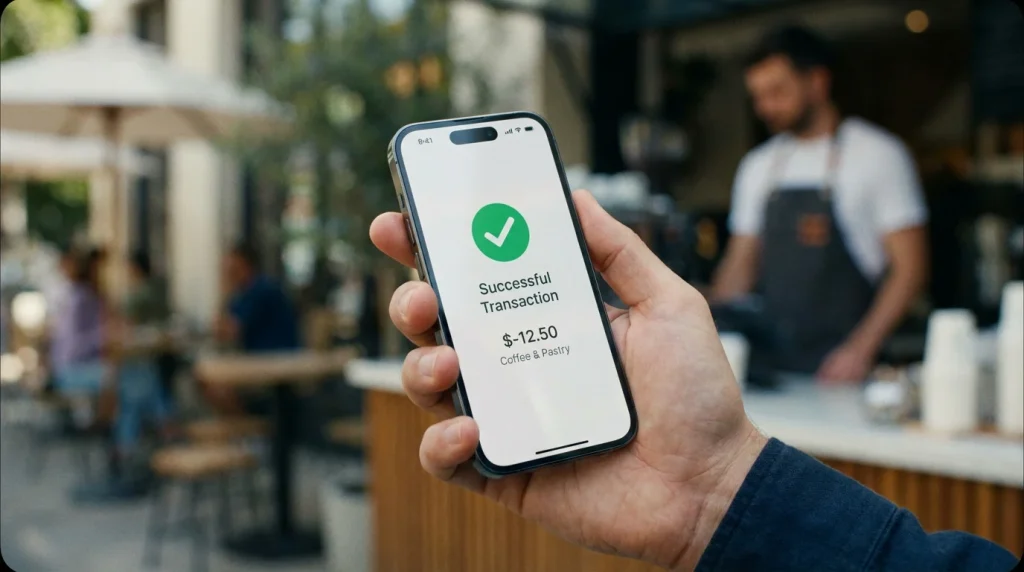 Telemóvel com aplicação MB Way para depósito em apostas