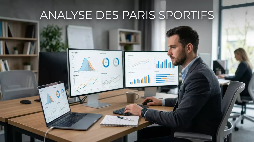 Analista de apostas a calcular value bets em jogos de futebol